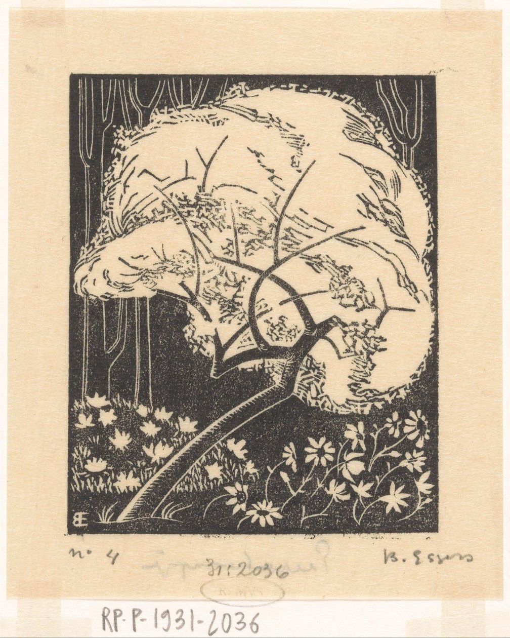 The Fifth Book of Stanzas (original titel) af Bernard Essers (signed by artist)
