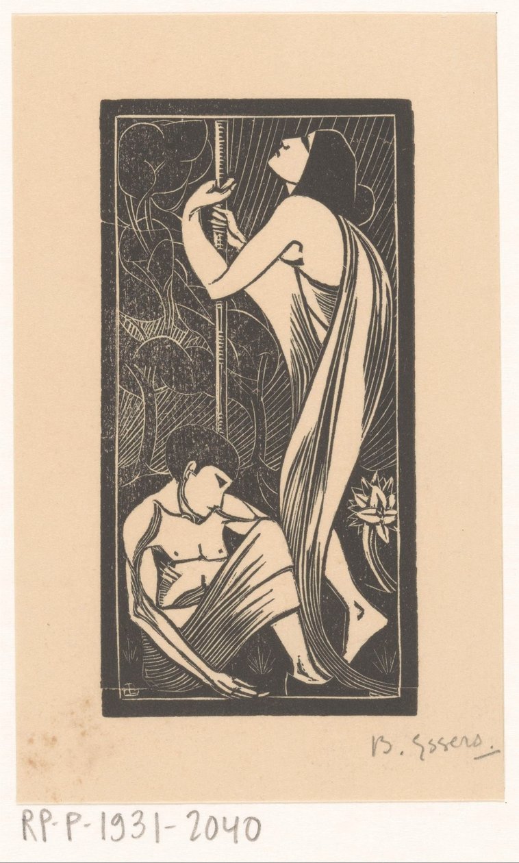 Nat af Bernard Essers (signed by artist)