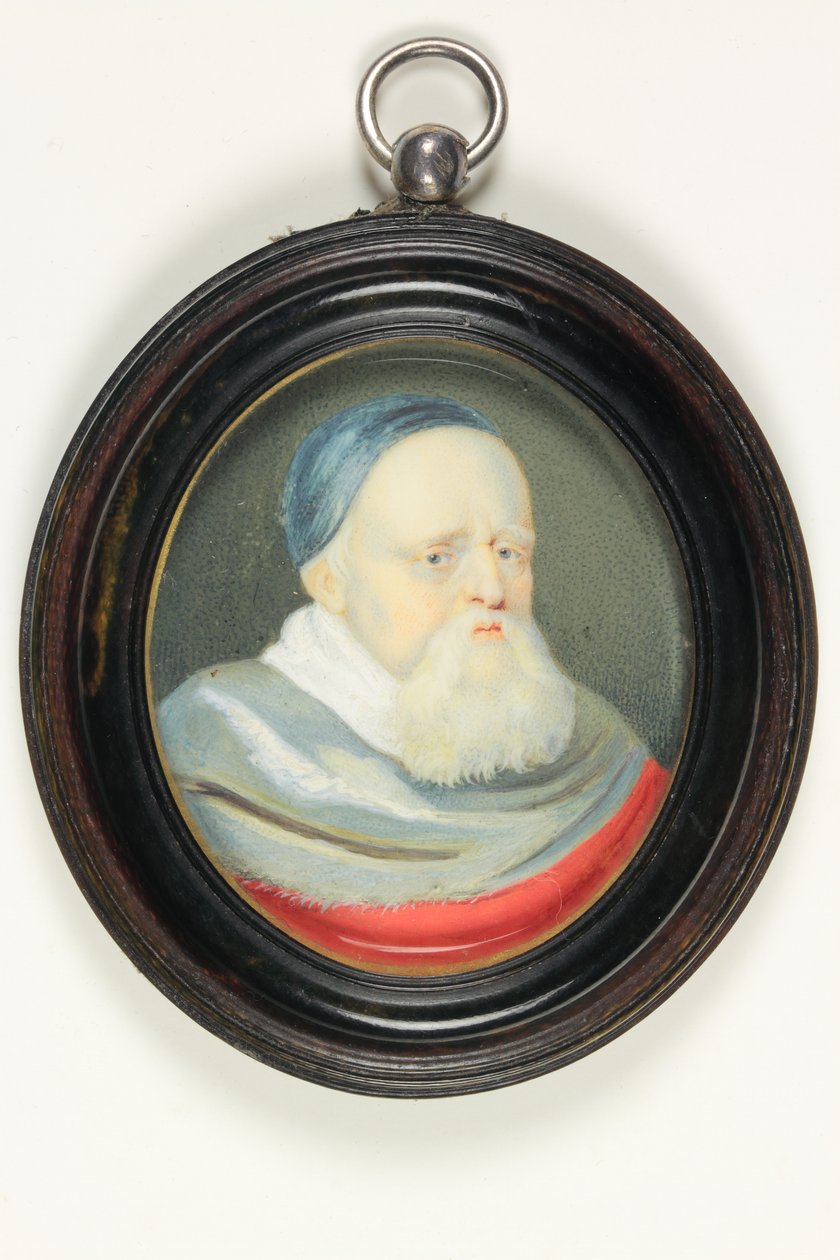 Sir Theodore Turquet De Mayerne (akvarel på vellum) af Bernard III Lens