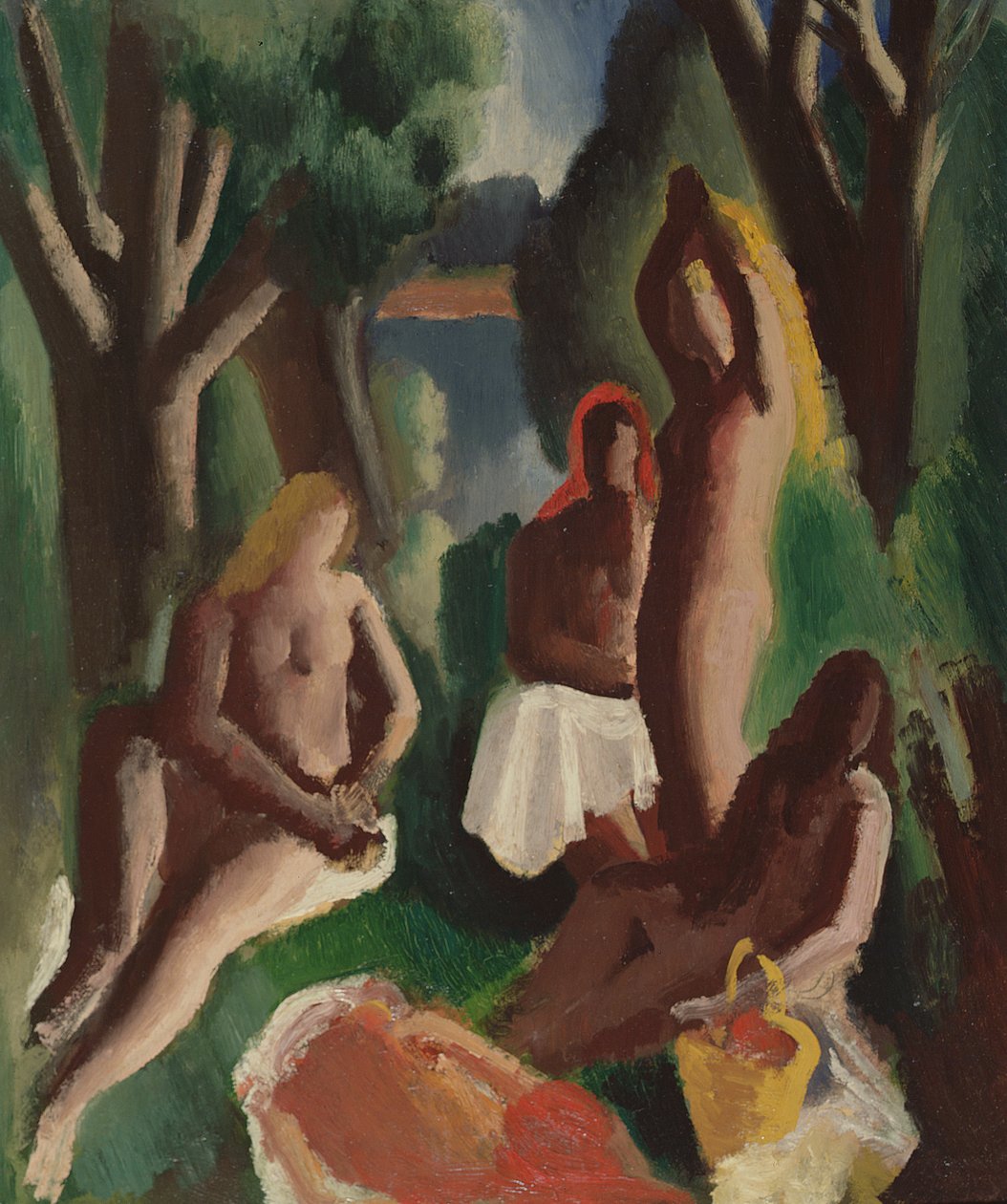 Picnic af Bernard Meninsky