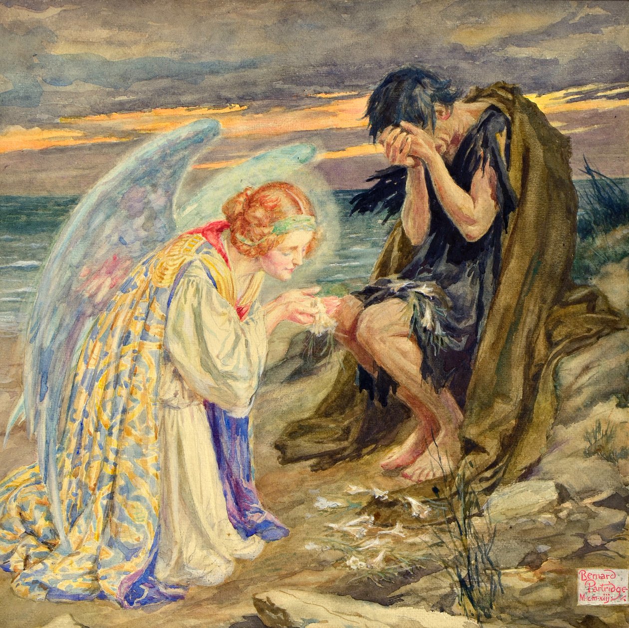 Det er klogere at være god end dårlig [Illustration for Punch] af Bernard Partridge