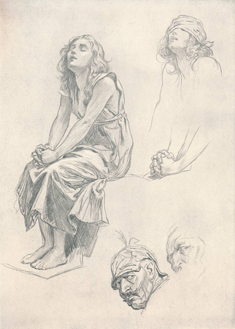 Sejrens vej - fase III, c1920. af Bernard Partridge