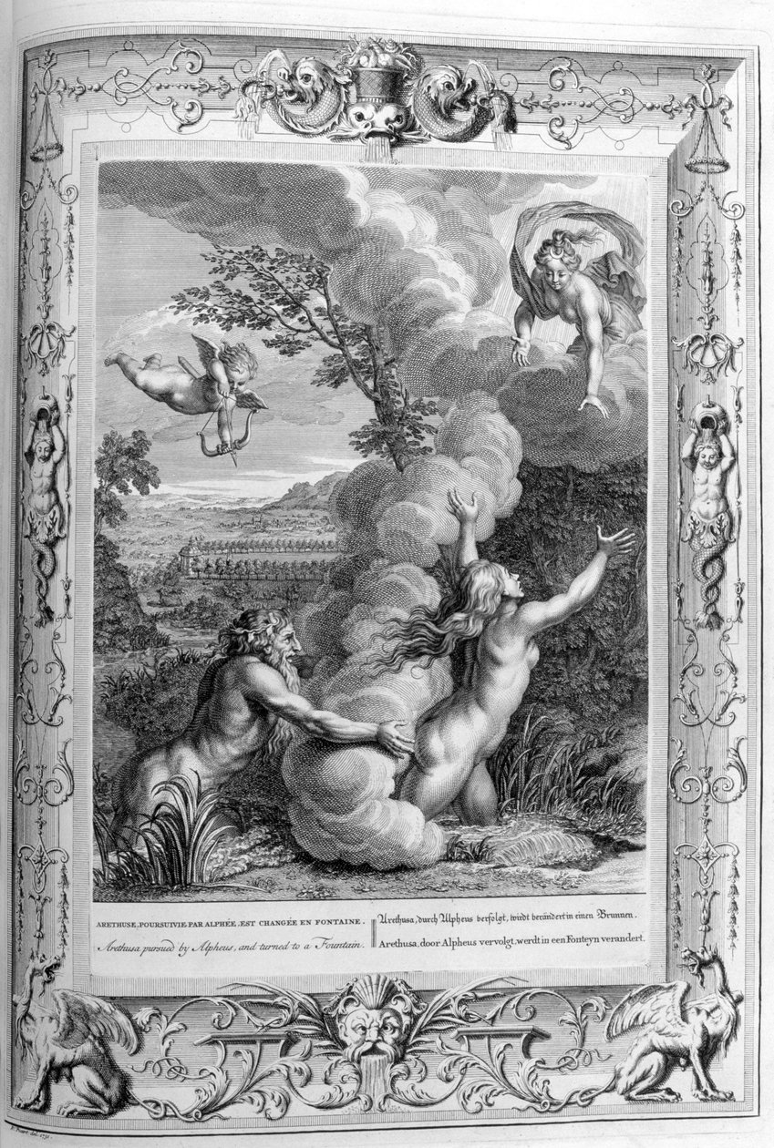 Arethusa (gravering) af Bernard Picart