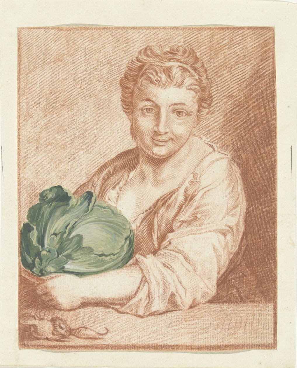 Pigen med blomkålen af Bernard Picart
