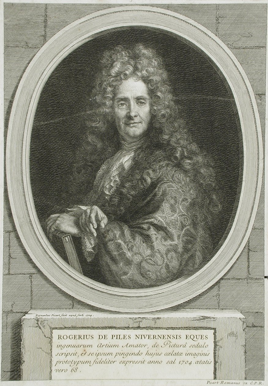 Roger de Piles af Bernard Picart
