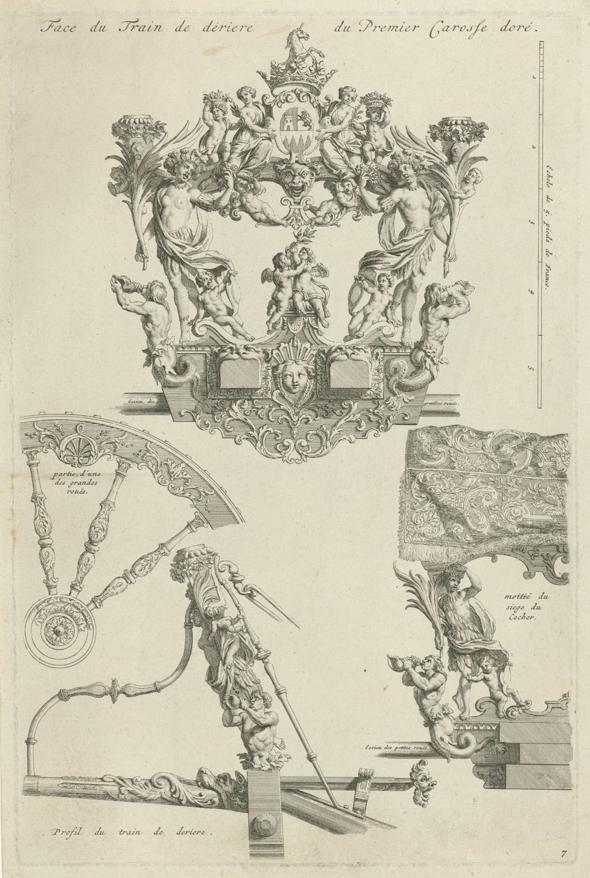 Hertugen af Ossunas statskaret, 1713 af Bernard Picart