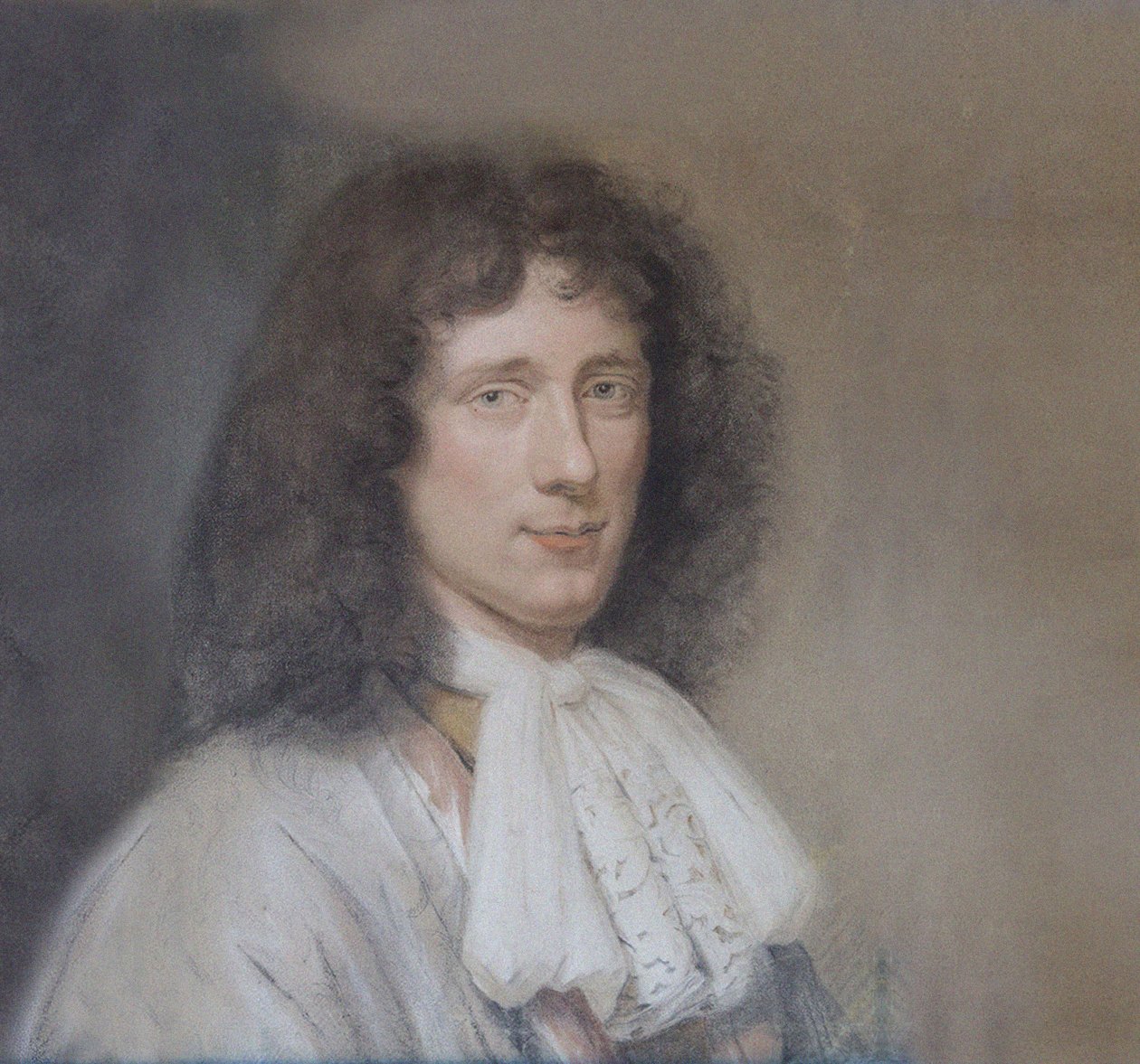 Portræt af Christiaan Huygens 1629-1695, 1686. af Bernard Vaillant