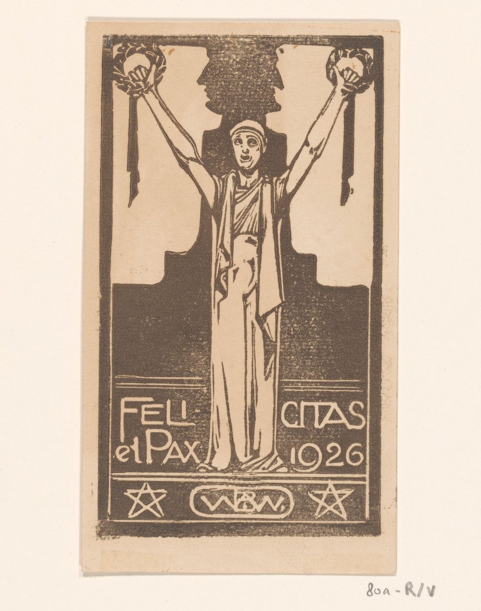 Happiness and Peace 1926 (original titel på objekt) af Bernard Willem Wierink