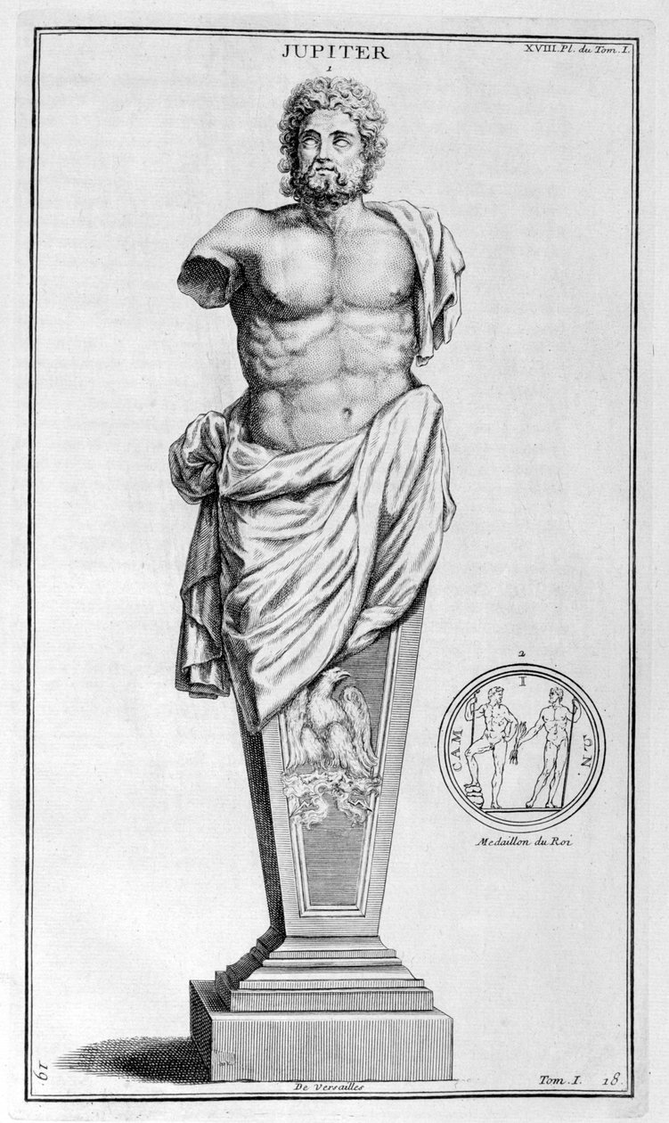 Jupiter, 1757 af Bernard de Montfaucon