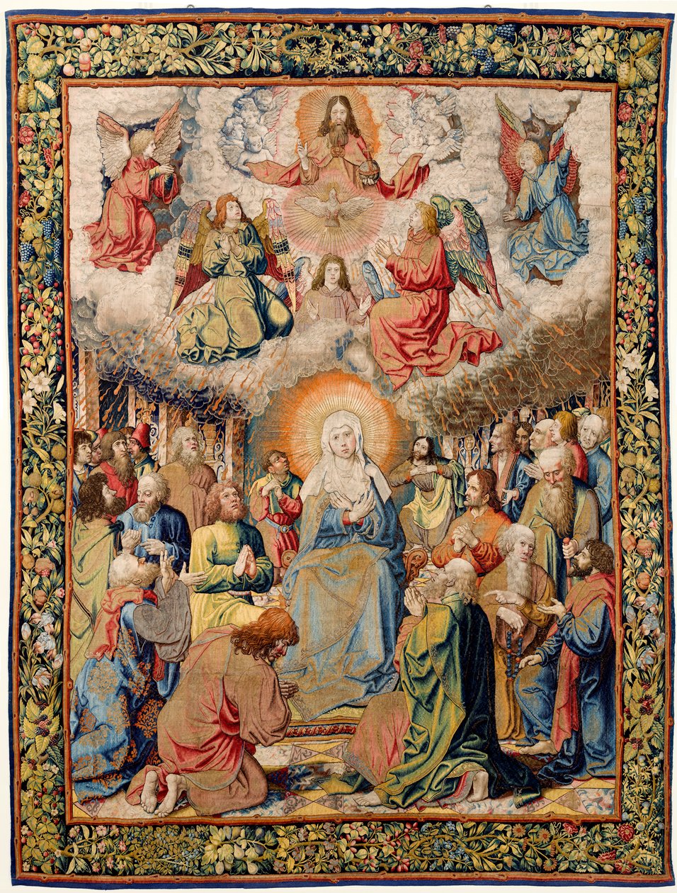 flamsk gobelin. Jesu lidenskab (Kristi lidenskab eller Herrens pinse). National Heritage inv 10005817. af Bernard van (after) Orley