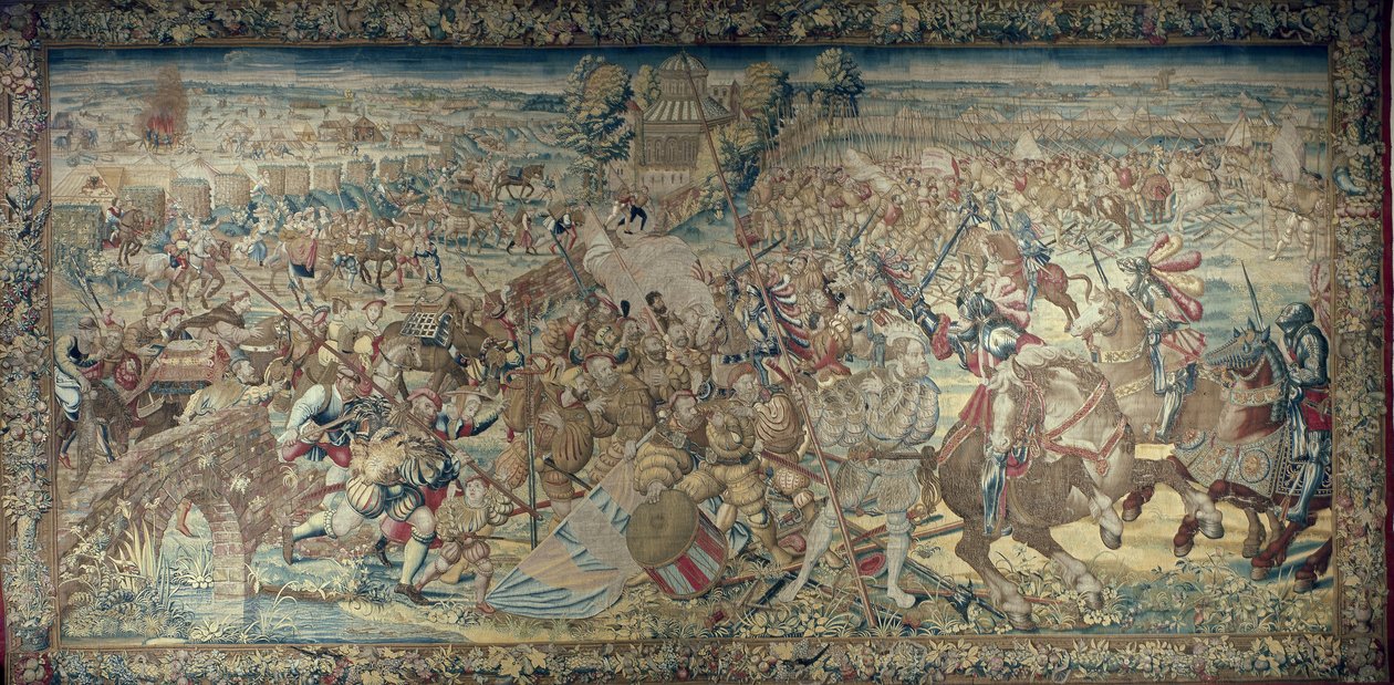 Pavian taistelun jakso (1525) af Bernard van Orley
