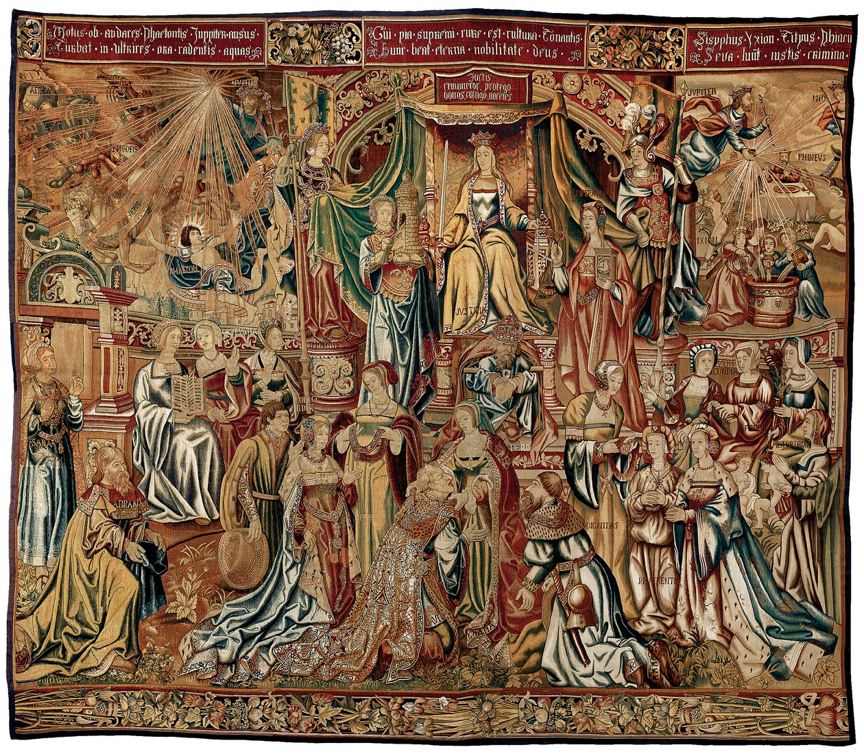 Justice (Justice) fra Los Honores af Bernard van Orley