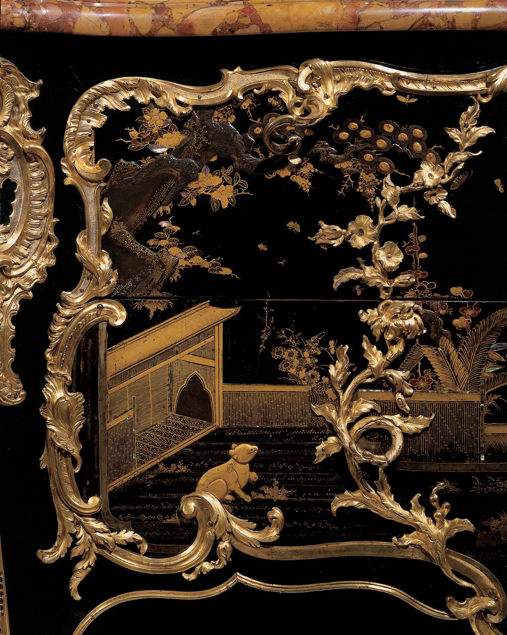 Commode, c.1745dani af Bernard van Risenburgh II