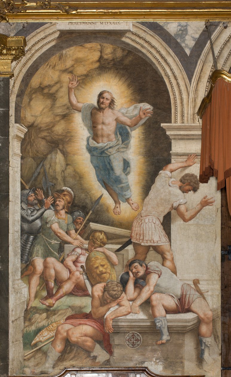Counterfaccata, Bernardino Gatti, Opstandelse 1529 af Bernardino Gatti