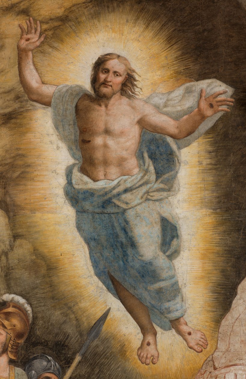 Counterfaccata, Bernardino Gatti, Opstandelse 1529, Detalje af Bernardino Gatti