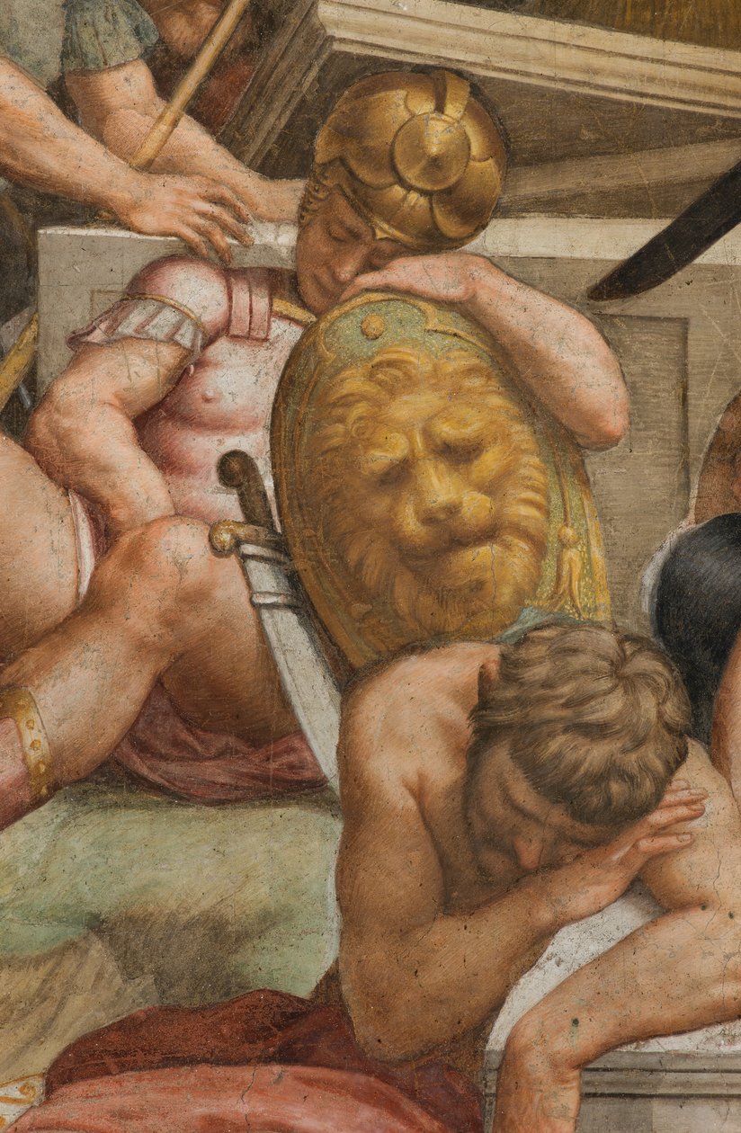 Counterfaccata, Bernardino Gatti, Opstandelse 1529, Detalje af Bernardino Gatti