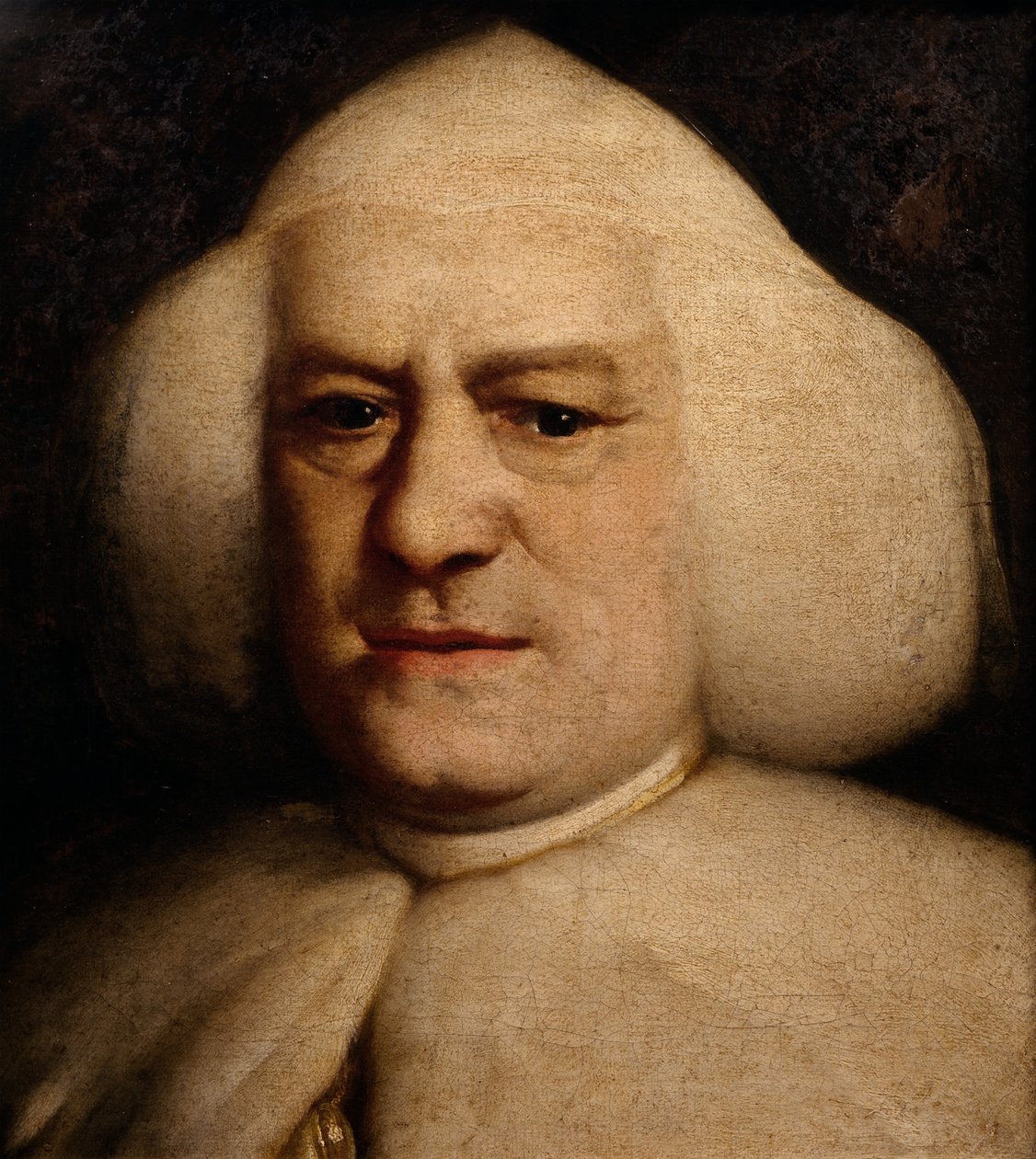 Portræt af Doge Paolo Renier (1710-1789), maleri af Bernardino Castelli (1750-1810), olie på lærred, 35x32 cm af Bernardino Castelli