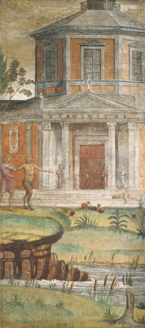 Cephalus og Pan ved Dianatemplet af Bernardino Luini
