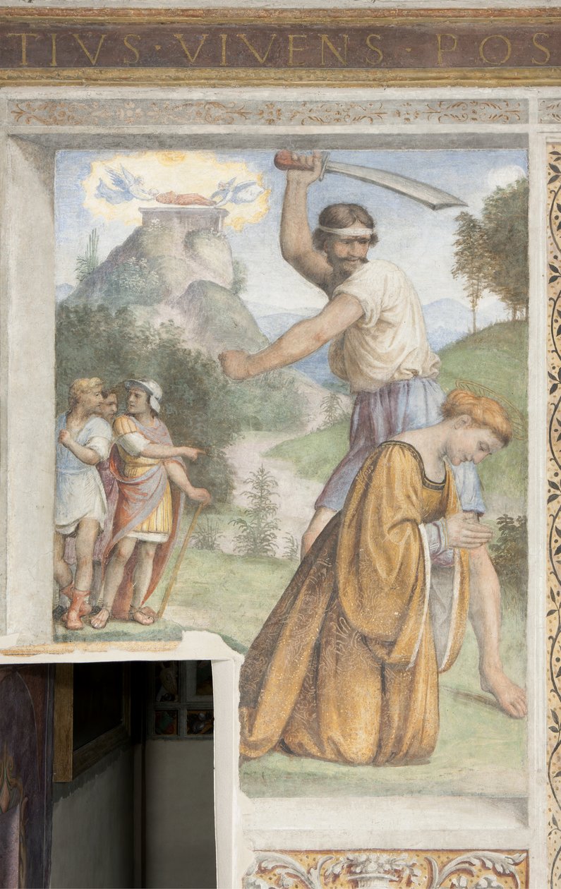 Halshugning af den hellige Katarina af Alexandria, Besozzi-kapellet af Bernardino Luini