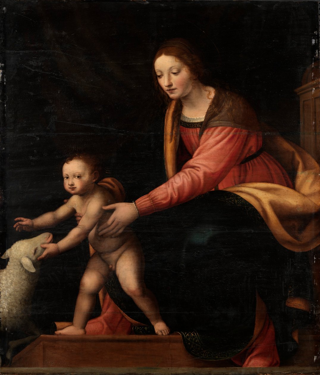 Madonna og barn af Bernardino Luini