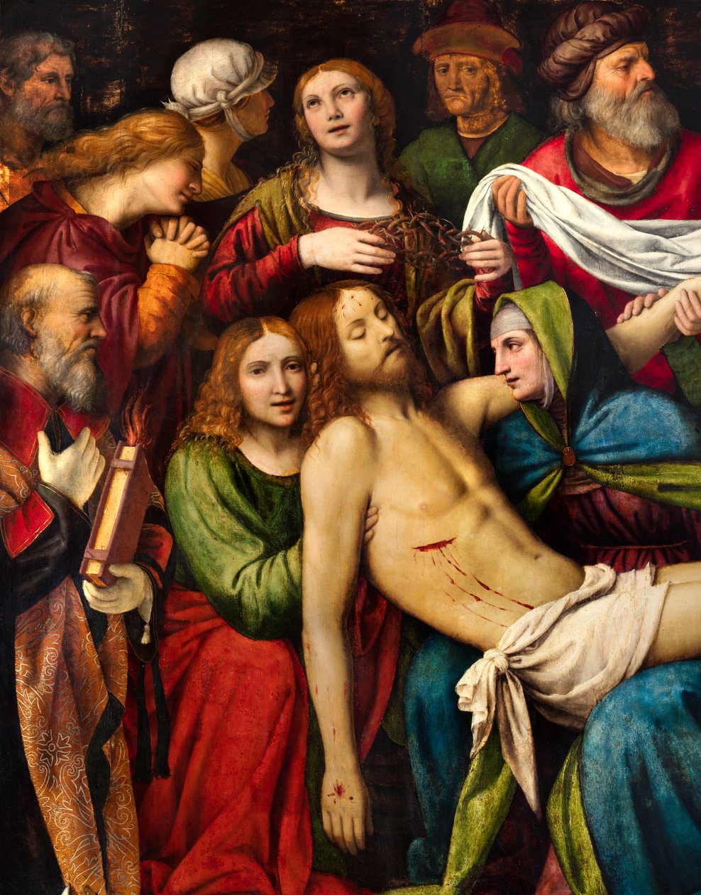 Milano, San Giorgio al Palazzo-kirken, Bernardino Luini, aflejring af Bernardino Luini