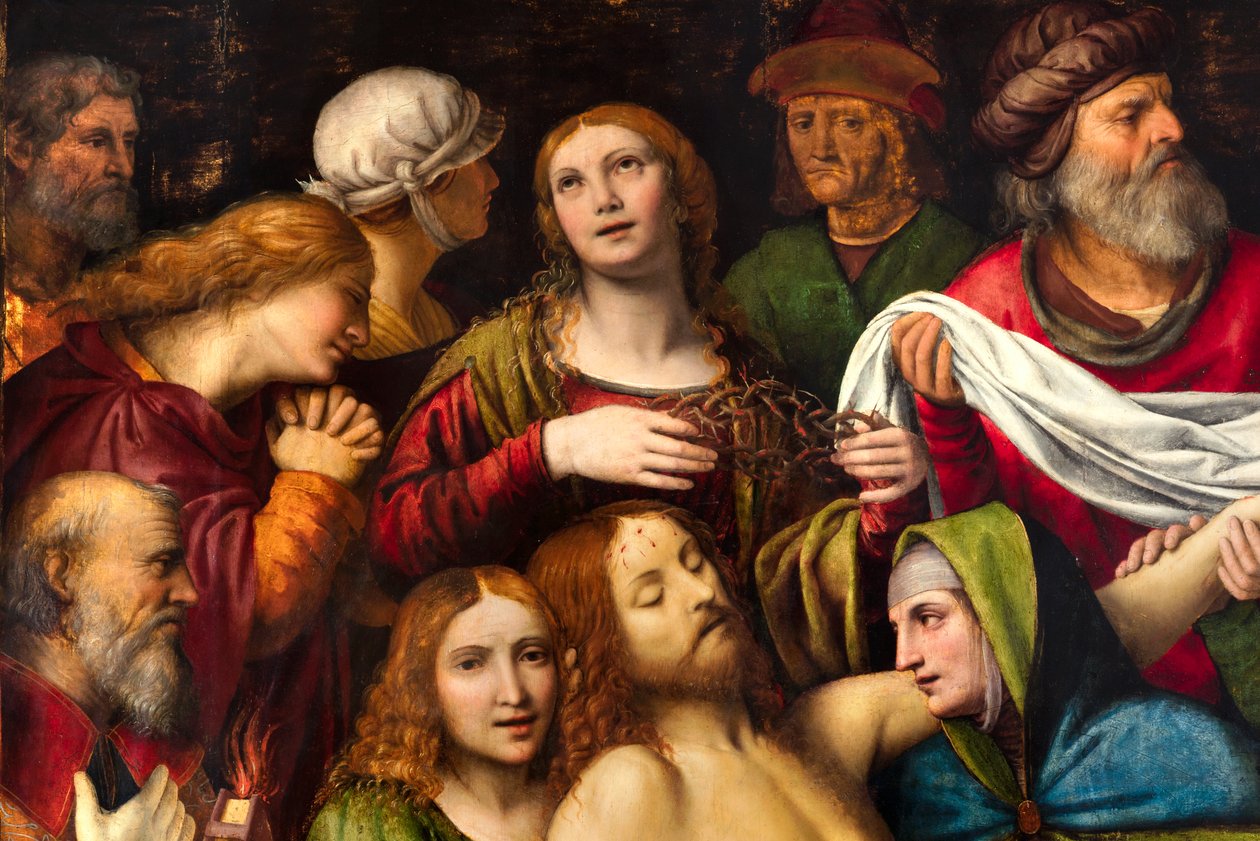 Milano, San Giorgio al Palazzo-kirken, Bernardino Luini, aflejring af Bernardino Luini