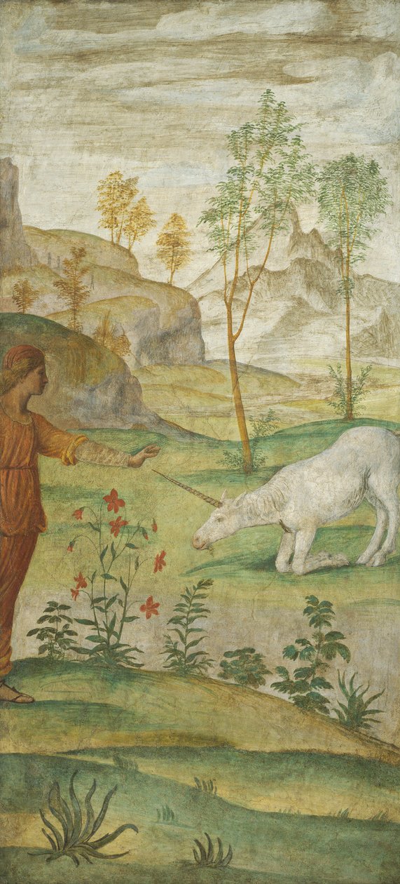 Procris og enhjørningen, ca. 15201522. af Bernardino Luini