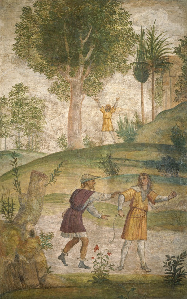 Cephalus fortvivlelse af Bernardino Luini