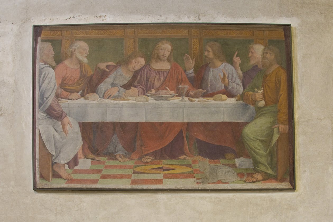 Den sidste nadver af Bernardino Luini