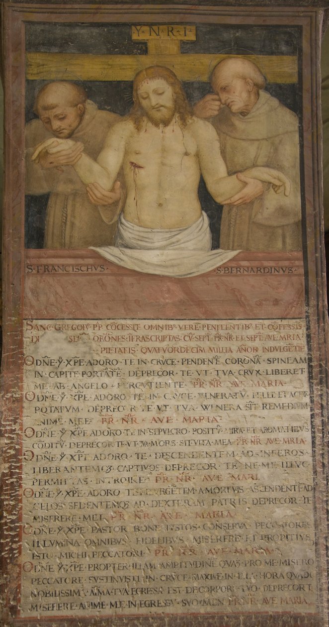 Kristi lidenskab og korsfæstelse, 1529 af Bernardino Luini