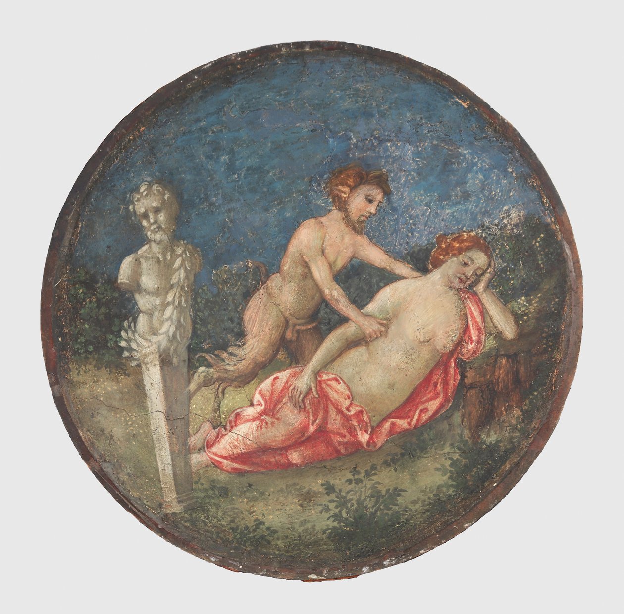 Jupiter og Antiope, ca. 1509. af Bernardino Pinturicchio