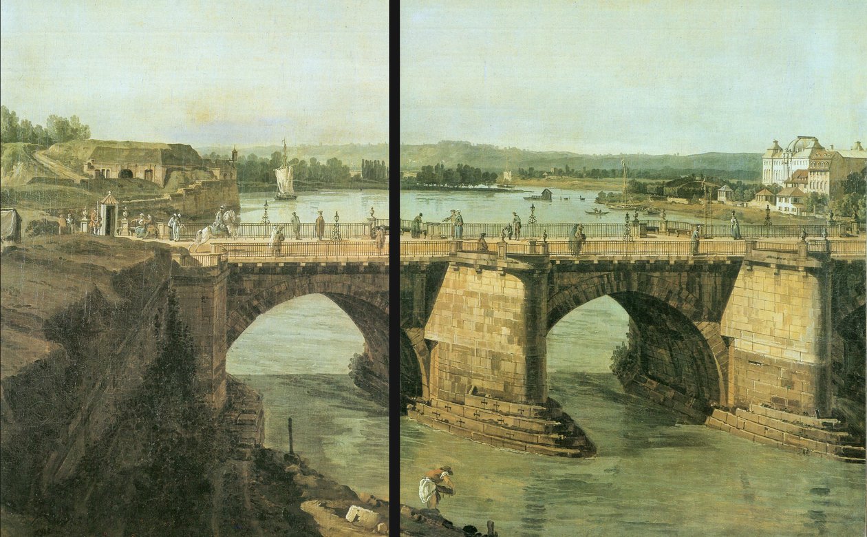 Augustus Lößnitz af Bernardo Bellotto