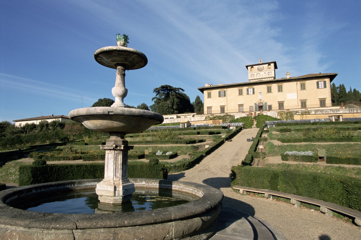 Villa della Petraia, 1575 af Bernardo Buontalenti