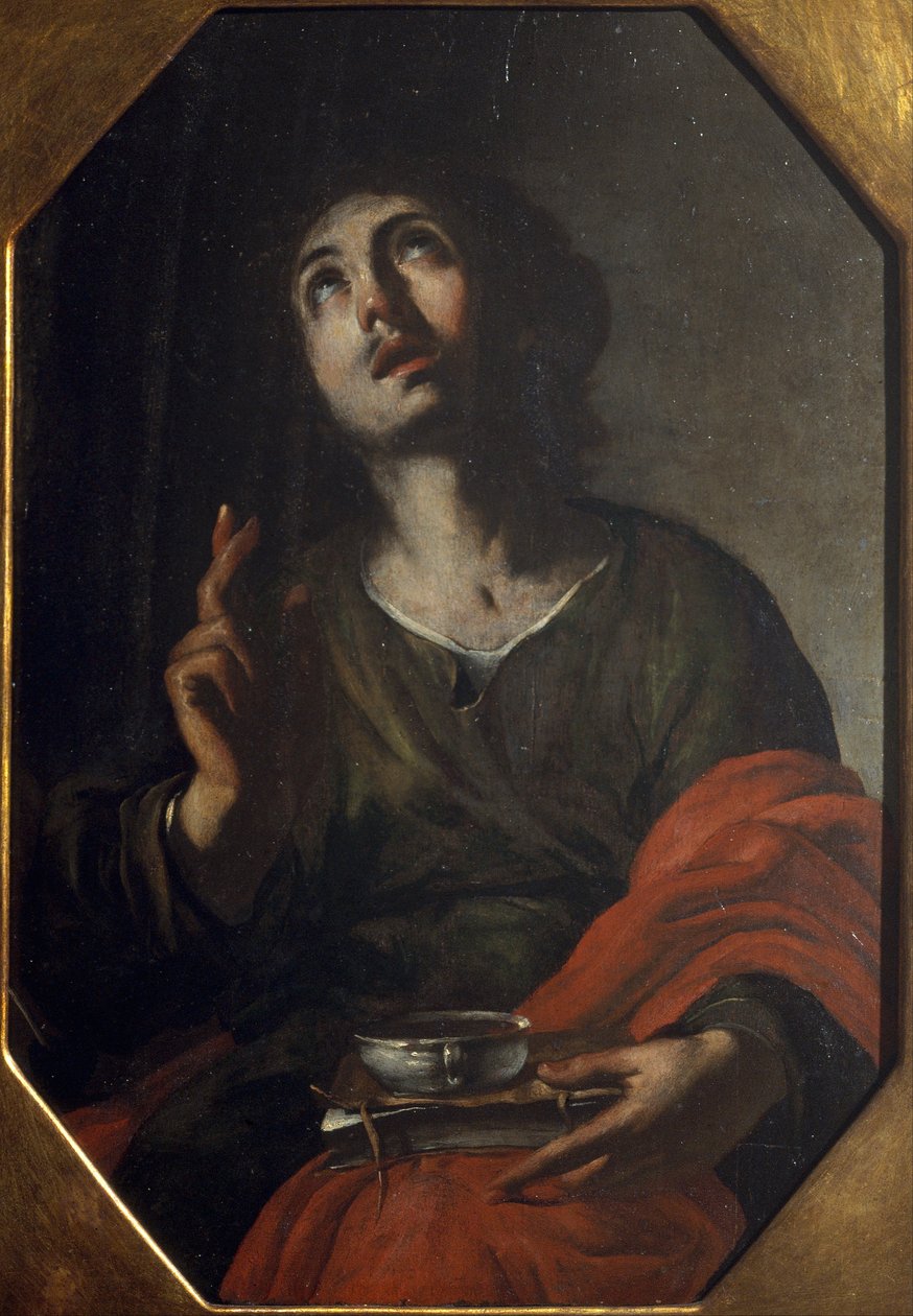 Evangelisten Johannes af Bernardo Cavallino