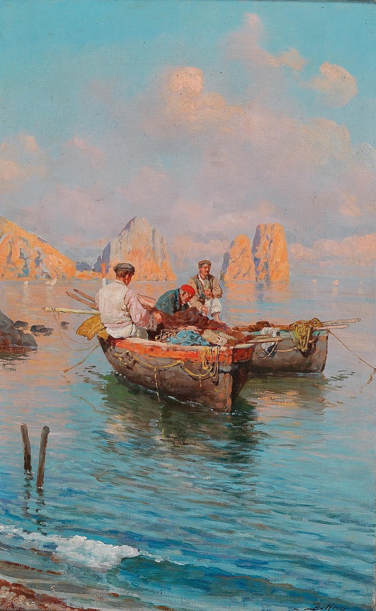 Motiv af Capri af Bernardo Hay