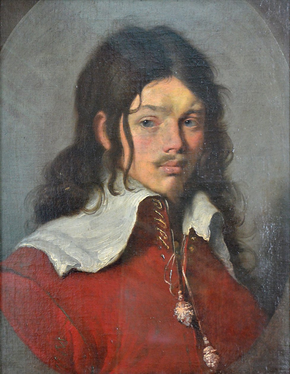 Ung mand portræt af Bernardo Strozzi