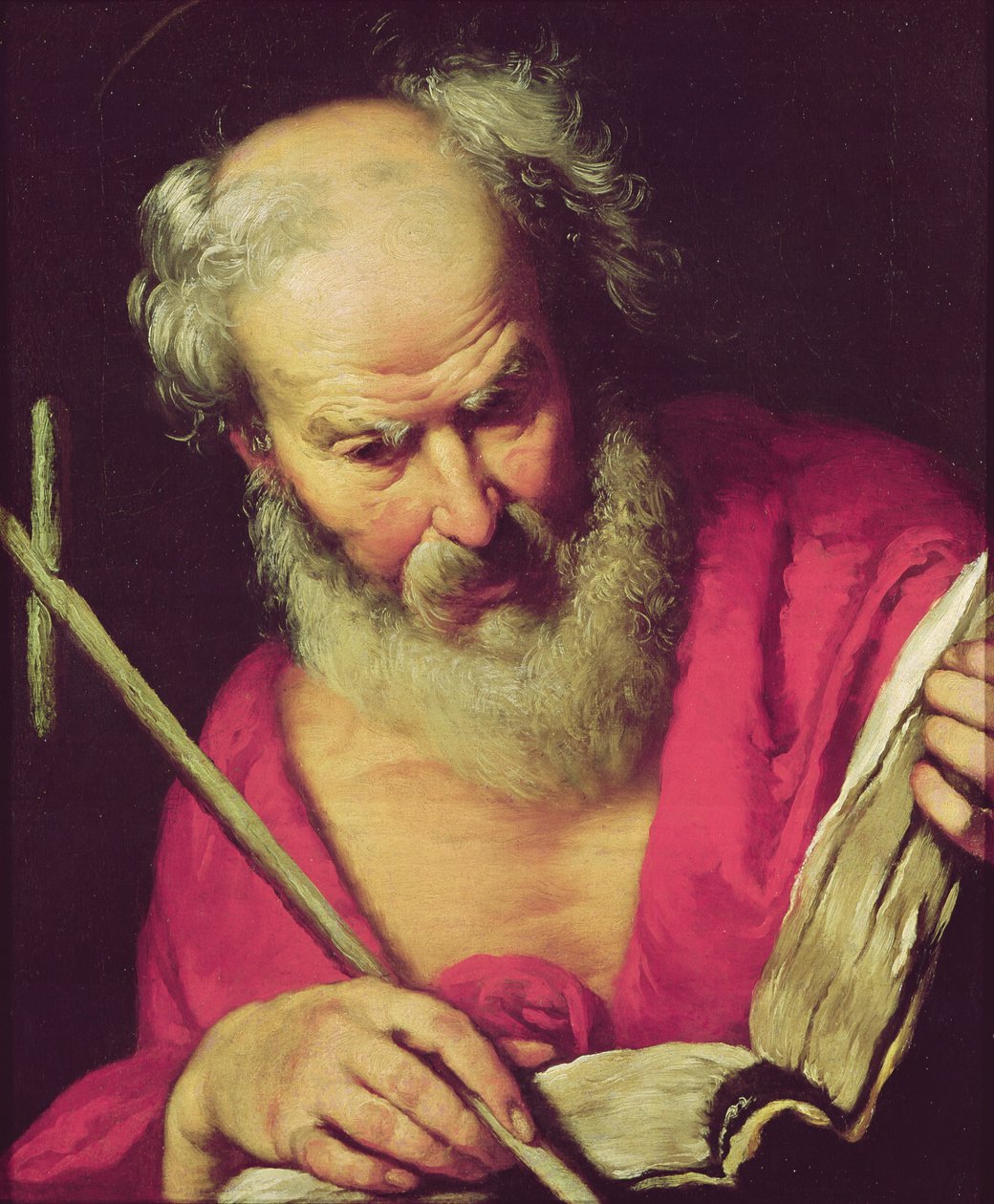 Sankt Hieronymus af Bernardo Strozzi