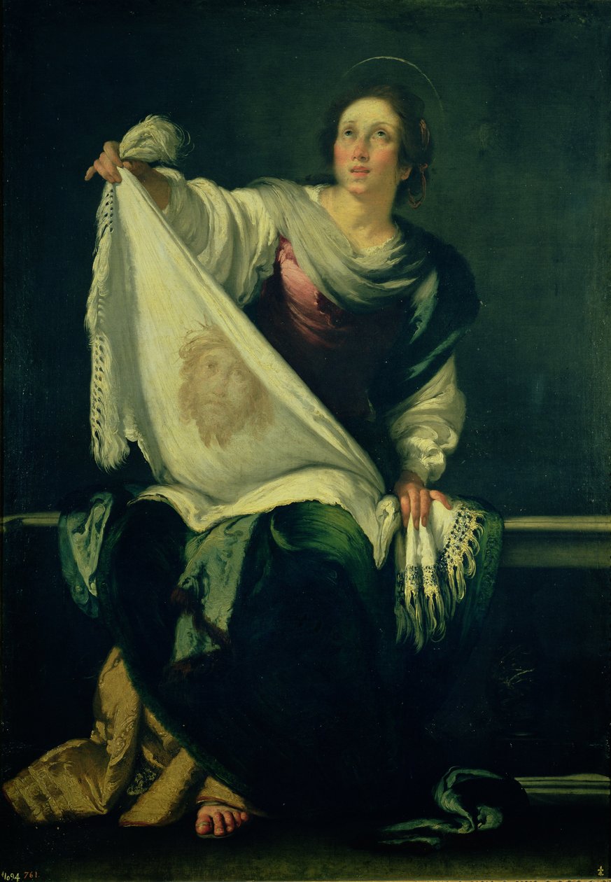 Den hellige Veronica, 1625-30 af Bernardo Strozzi