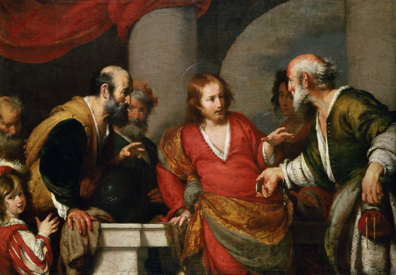 Hyldestpenge, c.1631 af Bernardo Strozzi