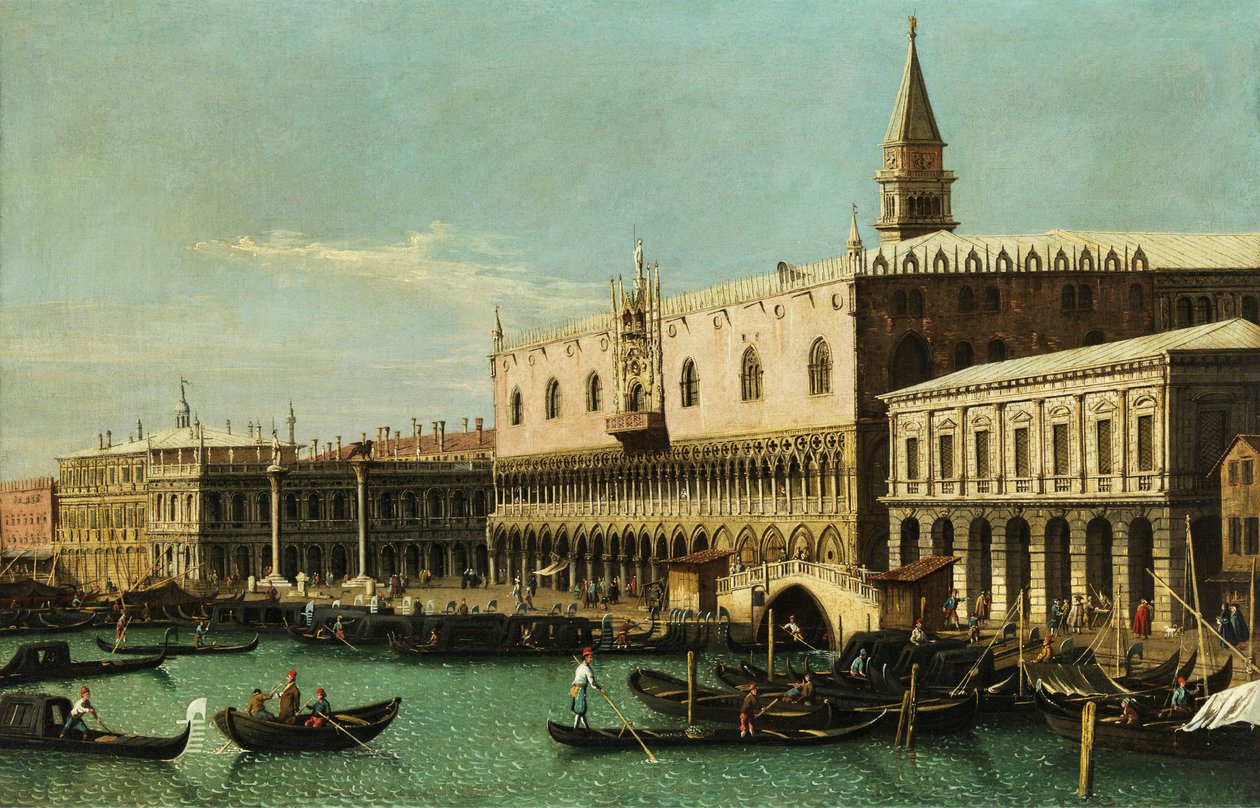 Bernardo Bellotto Dogenpalast af Bernardo Bellotto