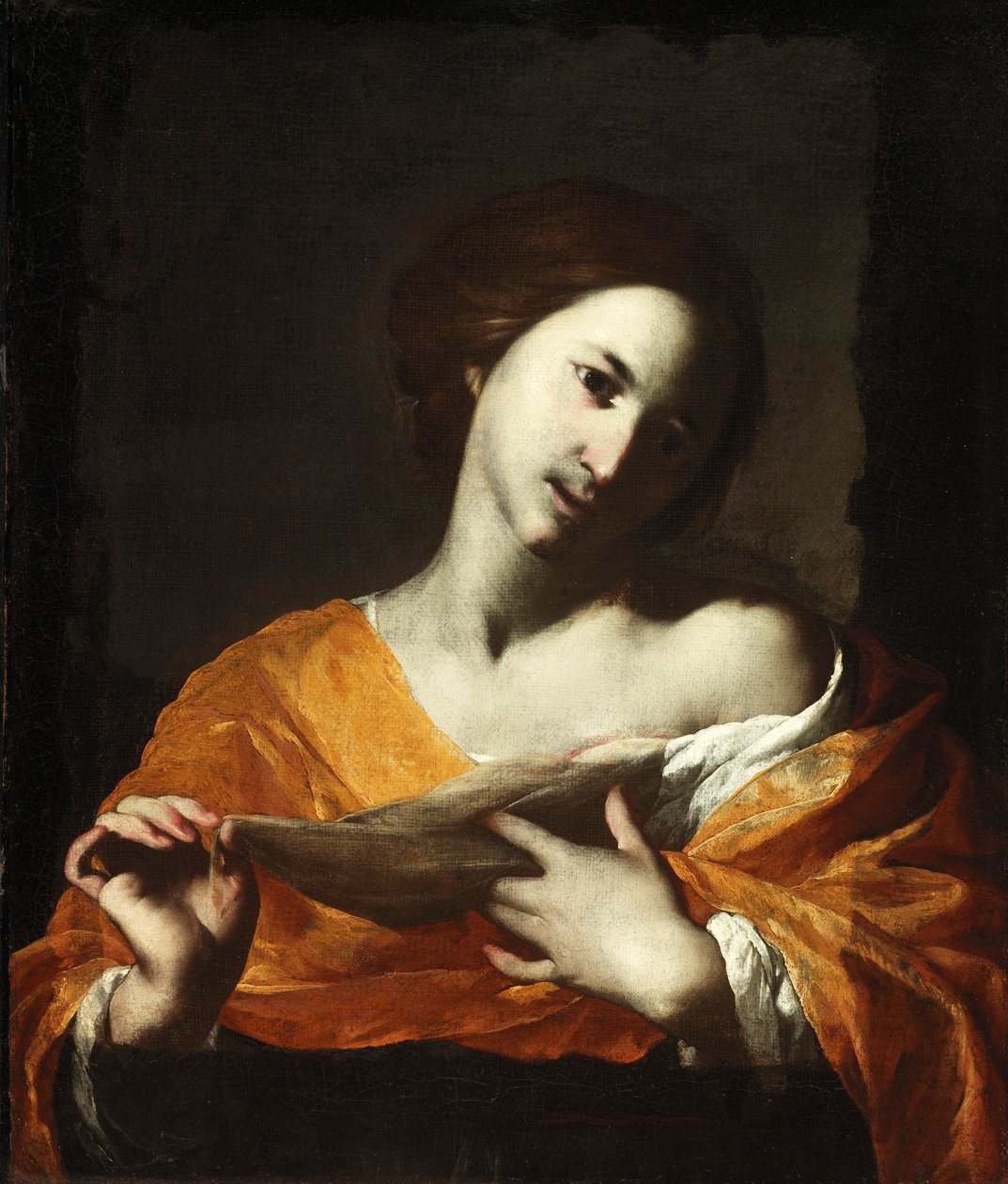 Sankt Agatha af Bernardo Cavallino