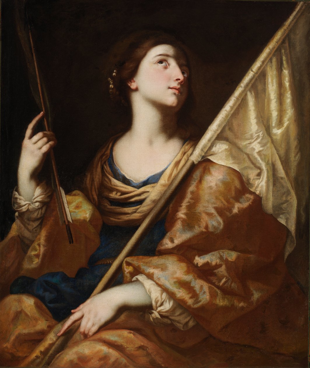 Sankt Ursula, ca. 1650. af Bernardo Cavallino