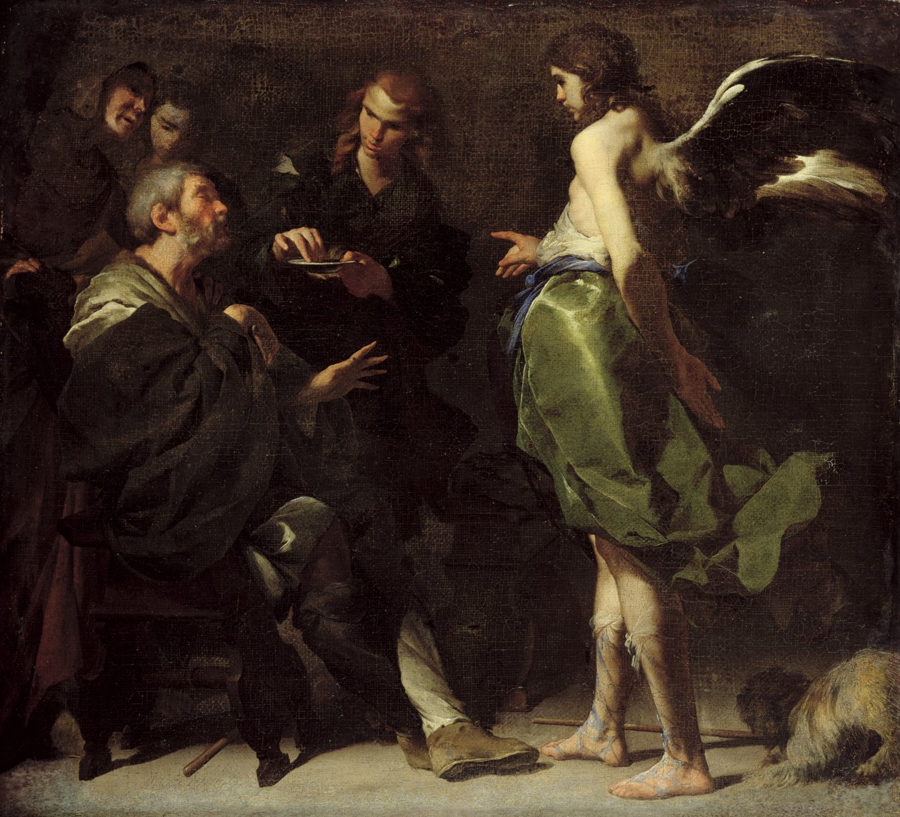 Den unge Tobias helbreder sin blinde far, ca. 1640