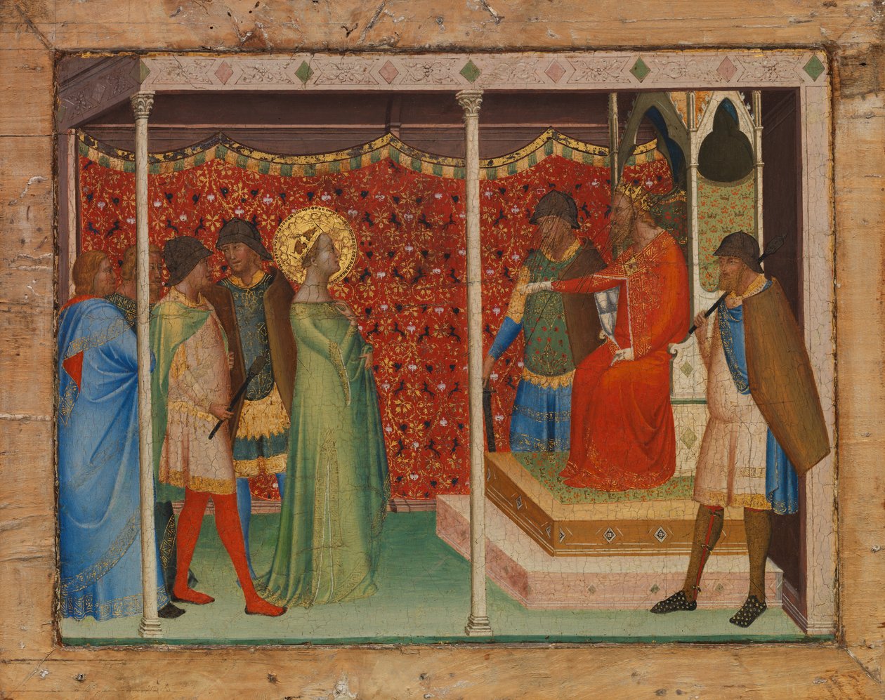 Sankt Decius, ca. 1338-40. af Bernardo Daddi