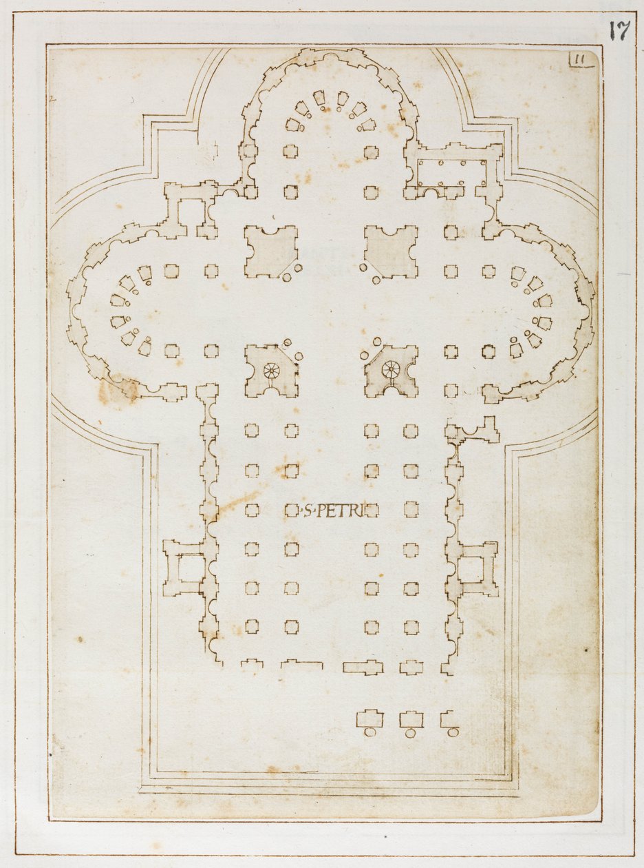 Plan of St Peter