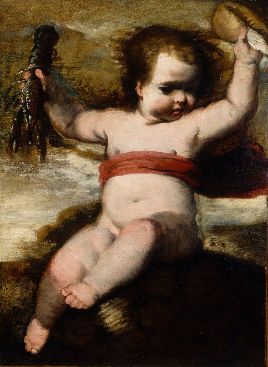 Allegori over havet af Bernardo Strozzi