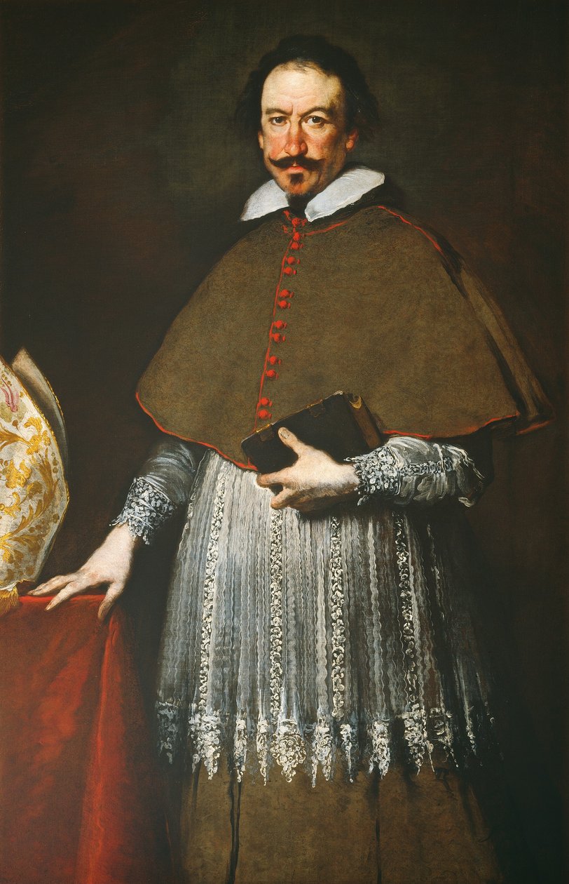 Biskop Alvise Grimani, 1633 eller senere. af Bernardo Strozzi
