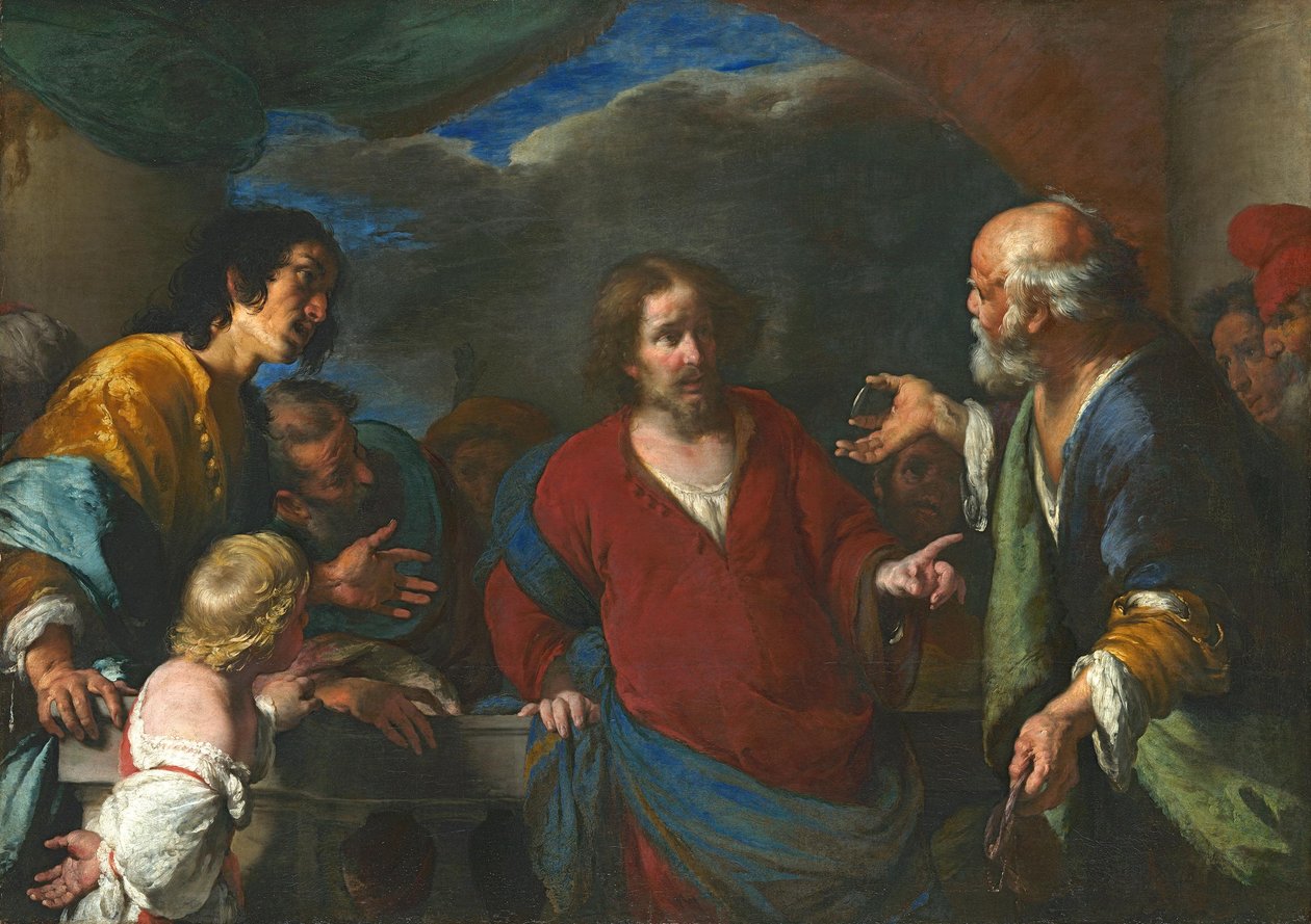Lignelsen om den lille rente af Bernardo Strozzi