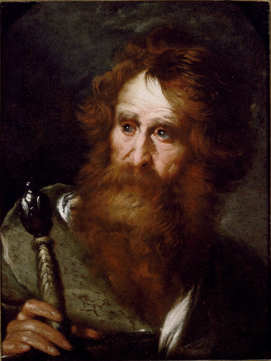 Saint Paul-maleri af Bernardo Strozzi (1581-1644) Genes Gallery of Palazzo Rosso af Bernardo Strozzi