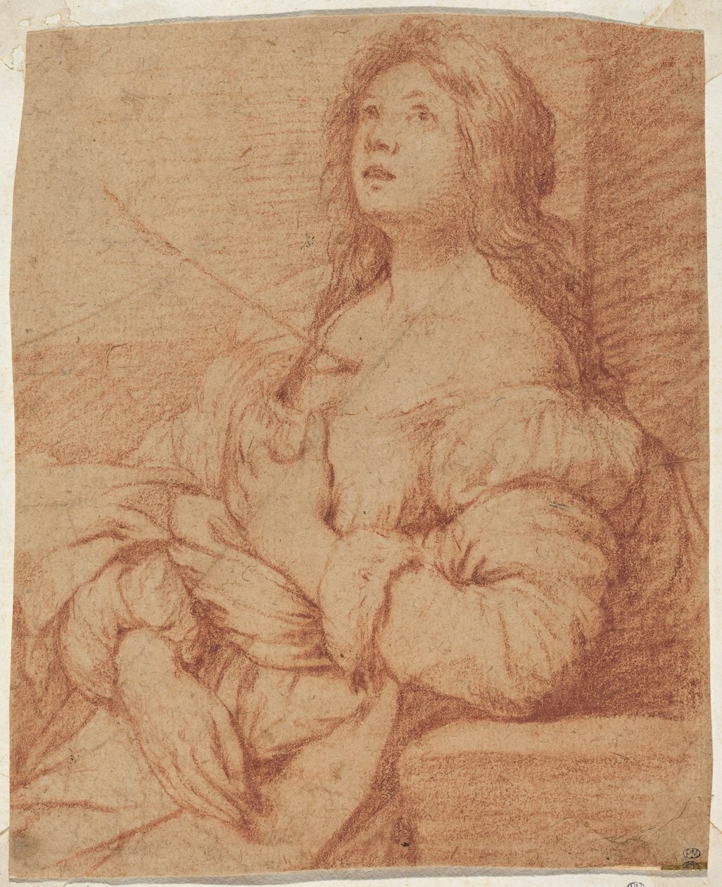 Heilige Ursula af Bernardo Strozzi